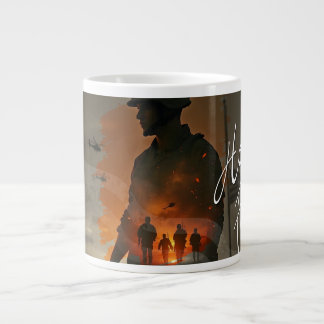 Honor the Fallen – Remember Their Sacrifice Giant Coffee Mug