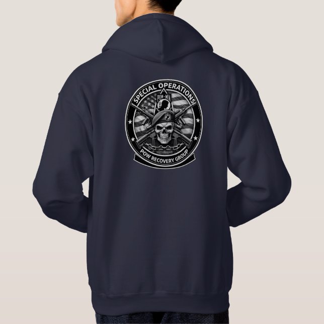 Honor the Fallen. Retrieve the Brave Hoodie (Back)
