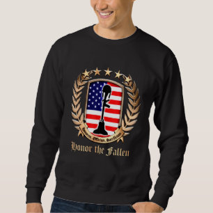 Honor The Fallen Thank Living Memorial Day Militar Sweatshirt