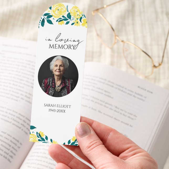 Honor the life of a loved one  bookmarks (Hand)