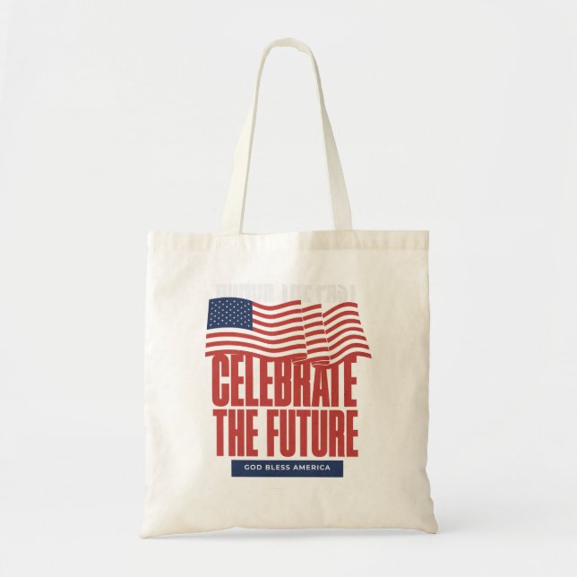 Honor The Past. Celebrate The Future. Tote Bag (Front)