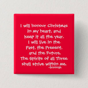 Honor-The Scrooge Series Pinback Button
