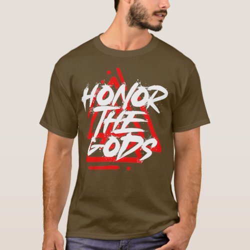 Honor the viking gods T_Shirt