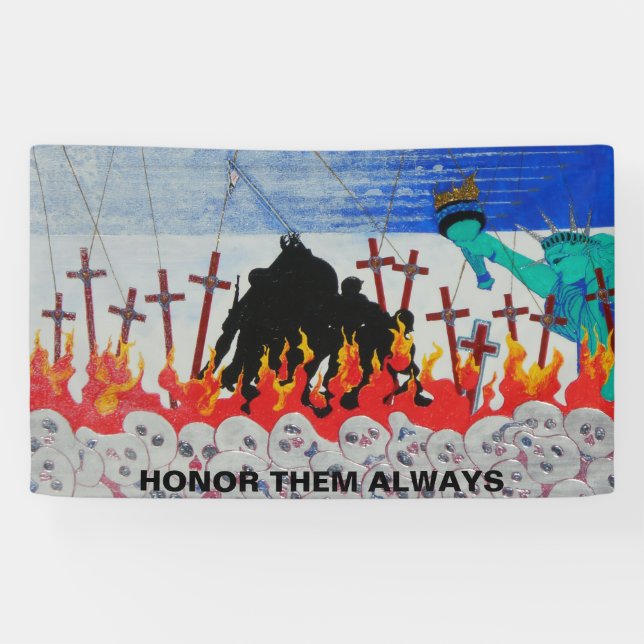 Honor them  always  banner (Horizontal)
