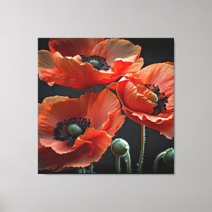 Honor those that gave all canvas print