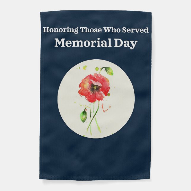 Honor those that gave all  garden flag (Front)