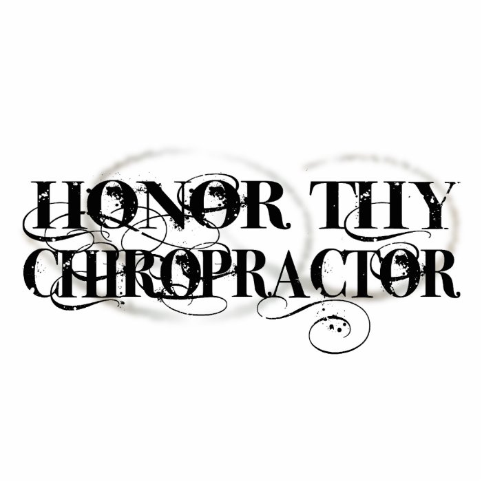 Honor Thy Chiropractor Photo Sculpture