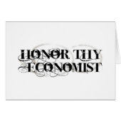 Honor Thy Economist (Front Horizontal)