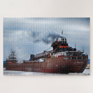 Honorable James L Oberstar Ship Duluth Minnesota Jigsaw Puzzle