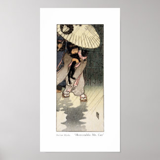 Honorable Mr. Cat Poster I