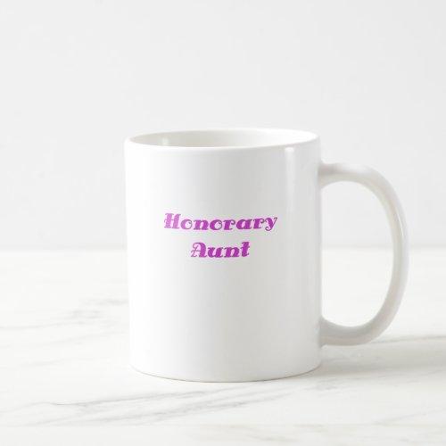 Honorary Aunt Coffee Mug