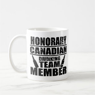 Honorary Canadian Drinking Team Member Canada Day  Coffee Mug
