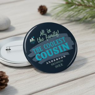 Honorary Family Characters Coolest Cousin ID1317 Button