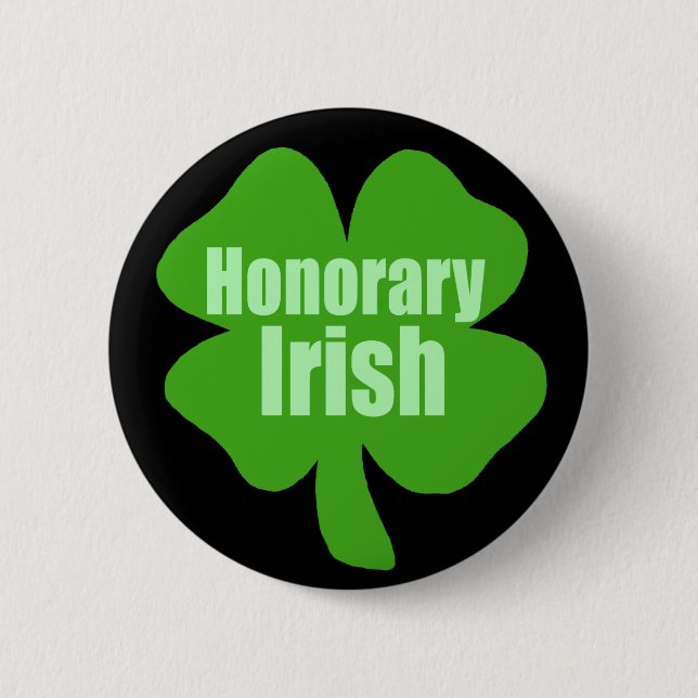Honorary Irish Pinback Button (Front)
