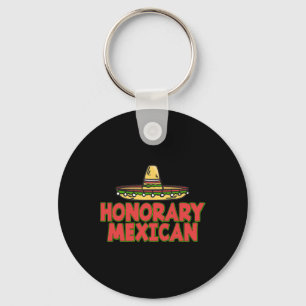 Honorary Mexican Hat 5th May - Cinco De Mayo Keychain