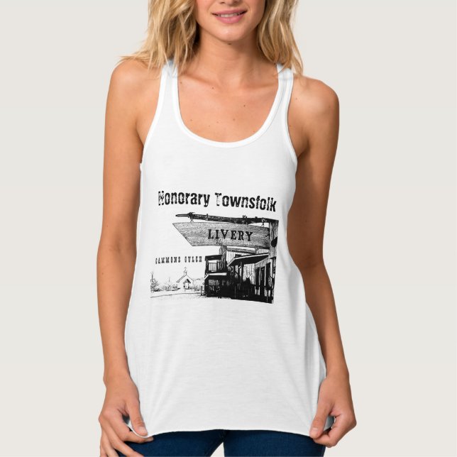 Honorary Townsfolk - The Gulch AZ Film Locations Tank Top (Front)