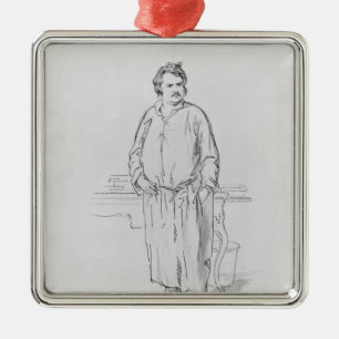 Honore de Balzac Metal Ornament