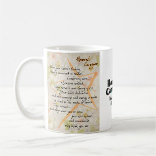 Honored Caregiver Mug and poem