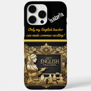 Honoring a Dedicated English Teacher iPhone 16 Pro Max Case