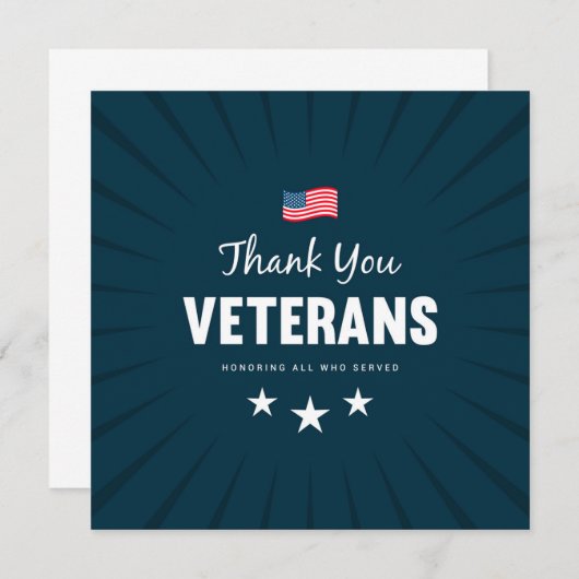 Honoring all who Served  (Front/Back)