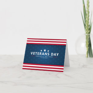 Honoring All Who Served Card