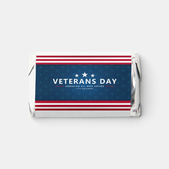 Honoring All Who Served Hershey's Miniatures (Front)