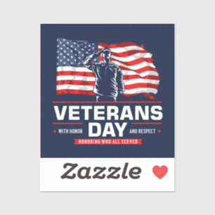 Honoring all who Served  Sticker
