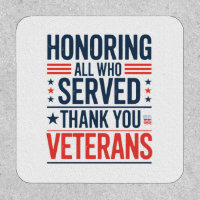 Honoring All Who Served Thank You Veterans Day