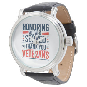 Honoring All Who Served Thank You Veterans Day  Watch