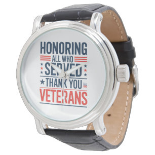 Honoring All Who Served Thank You Veterans Day  Watch