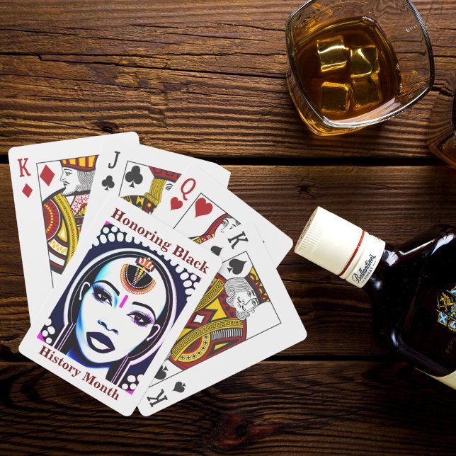 Honoring Black History Month Playing Cards  (Creator Uploaded)
