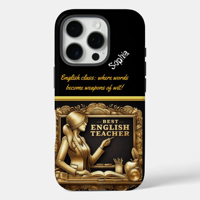 Honoring English Teaching Excellence Case-Mate iPhone Case (Back)