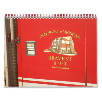 Honoring Fire Fighters Calendar