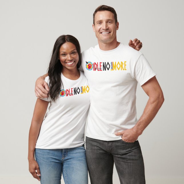 Honoring IdleNoMore Movement T-Shirt (Unisex)