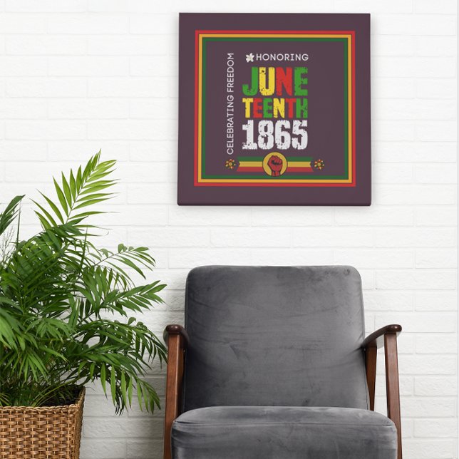 Honoring Juneteenth 1865-Celebrating Freedom Acrylic Print (Creator Uploaded)