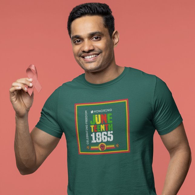 Honoring Juneteenth 1865-Celebrating Freedom T-Shirt (Creator Uploaded)
