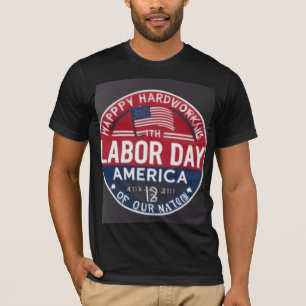Honoring Labor Day-Classic Workers Tribute T-shirt