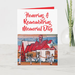 Honoring Memorial Day Mt. Vernon Row Card