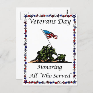 Honoring Our Heroes This Veterans Day 2025 Postcard