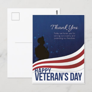 Honoring Our Heroes This Veterans Day 2025 Postcard