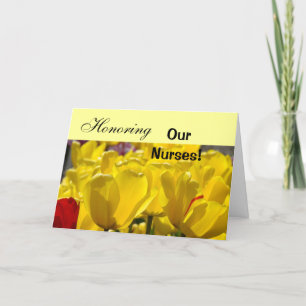Honoring Our Nurses! Cards Happy Nurses Week! card
