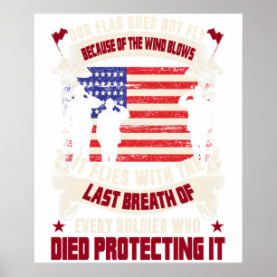 Honoring Our Veterans And The Fallen Poster