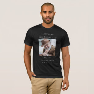 Honoring the legacy modern photo memorial  T-Shirt
