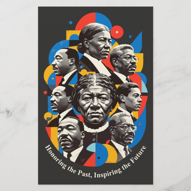 Honoring The Past, Inspiring The future Stationery (Front)