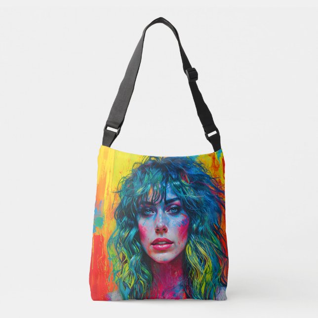 Honoring women crossbody bag (Front)