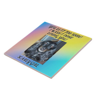 Honoring Your Beloved Pet: Heartfelt Memorial Ceramic Tile