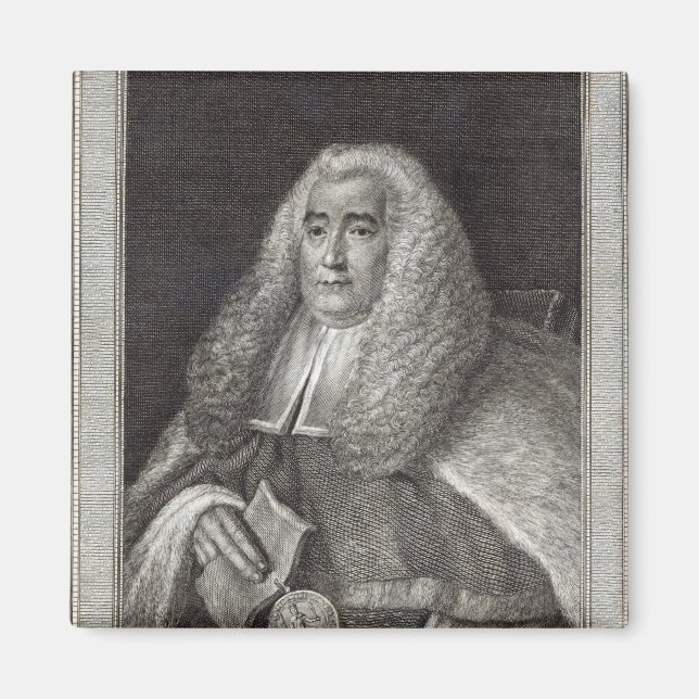 Honourable Mr Justice Blackstone Magnet (Front)