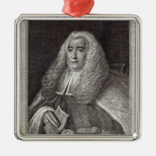 Honourable Mr Justice Blackstone Metal Ornament