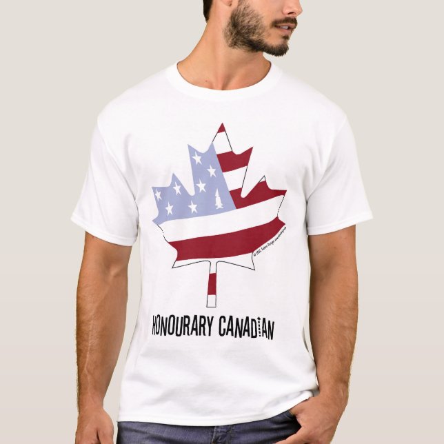 Honourary Canadian - BNL-Style T-Shirt (Front)