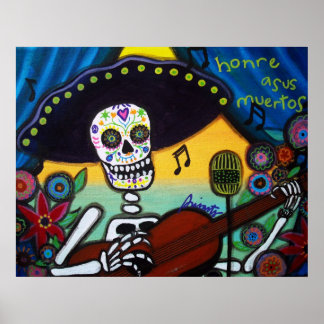 HONRE ASUS MUERTOS SERENATA POSTER